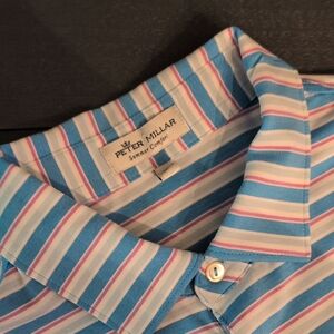 Peter Millar Multicolor Striped Polo